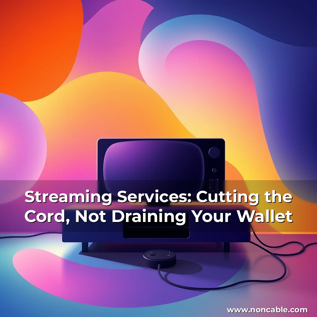 Read more about the article Streaming Services: Cutting the Cord, Not Draining Your Wallet