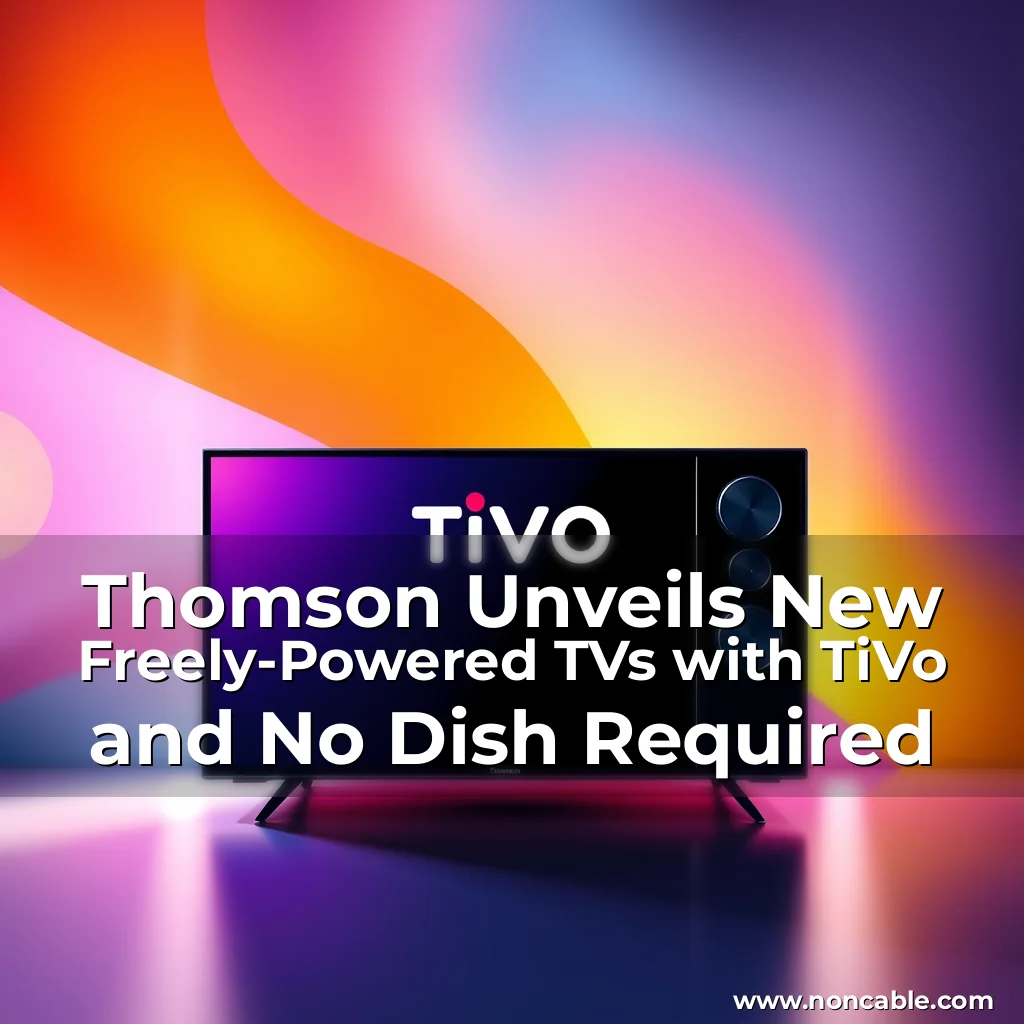 Read more about the article Thomson Unveils New Freely-Powered TVs with TiVo and No Dish Required