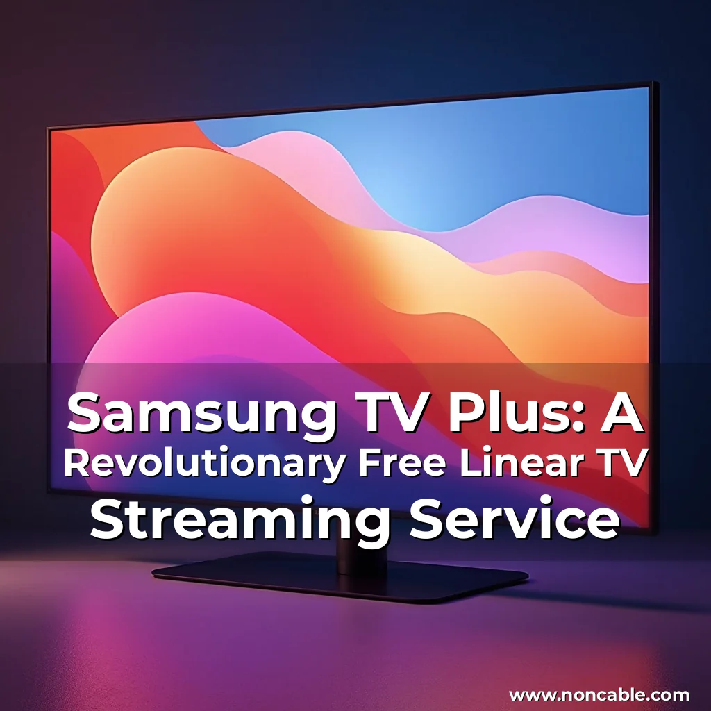Read more about the article Samsung TV Plus: A Revolutionary Free Linear TV Streaming Service