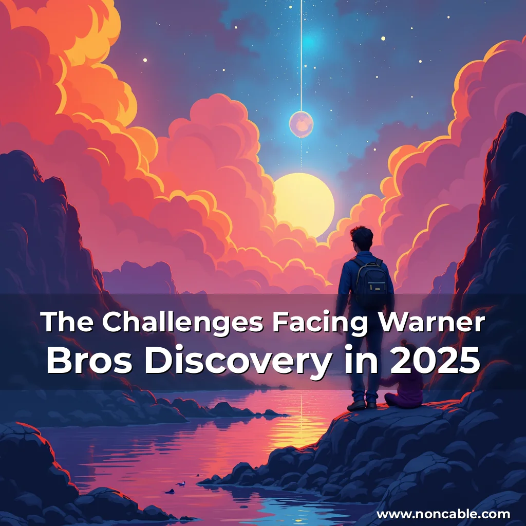 Artistic representation for The Challenges Facing Warner Bros Discovery in 2025