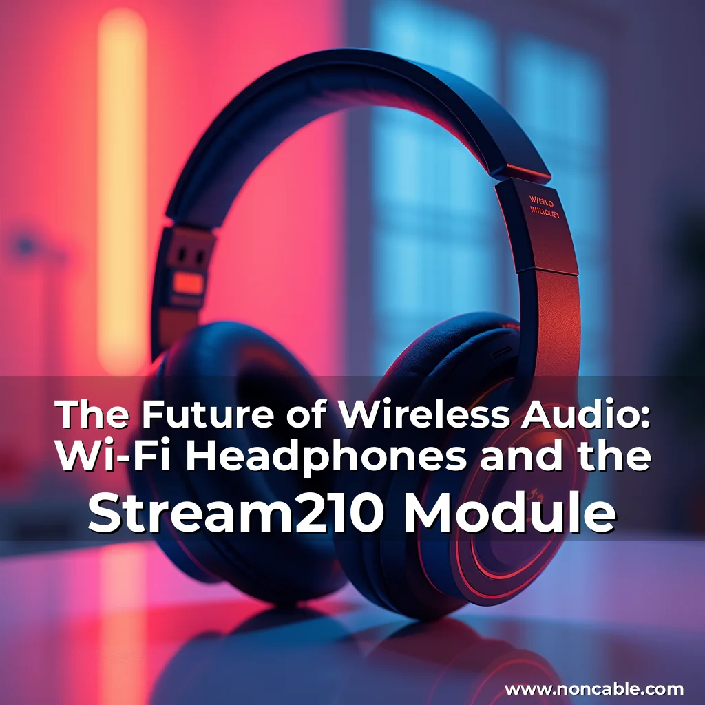 Read more about the article The Future of Wireless Audio: Wi-Fi Headphones and the Stream210 Module