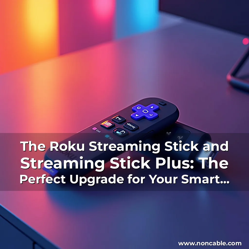 Read more about the article The Roku Streaming Stick and Streaming Stick Plus: The Perfect Upgrade for Your Smart TV