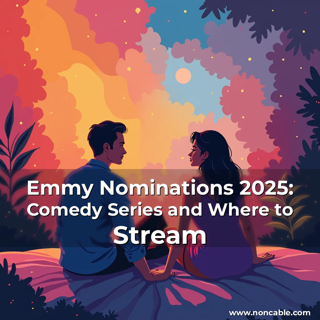 Read more about the article Emmy Nominations 2025: Comedy Series and Where to Stream