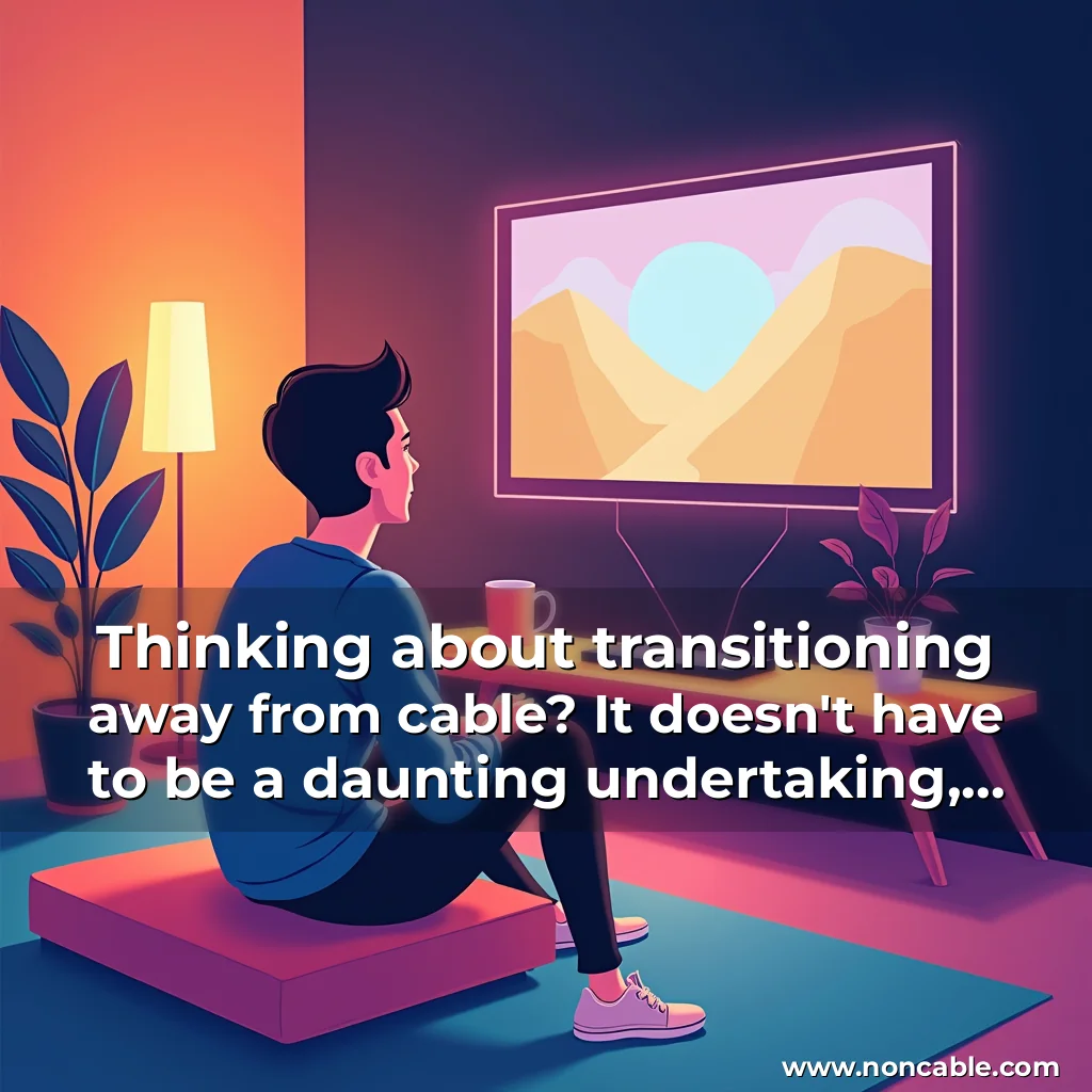 Read more about the article Thinking about transitioning away from cable? It doesn’t have to be a daunting undertaking, but a little homework is involved.