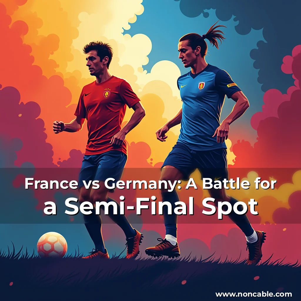 Read more about the article France vs Germany: A Battle for a Semi-Final Spot