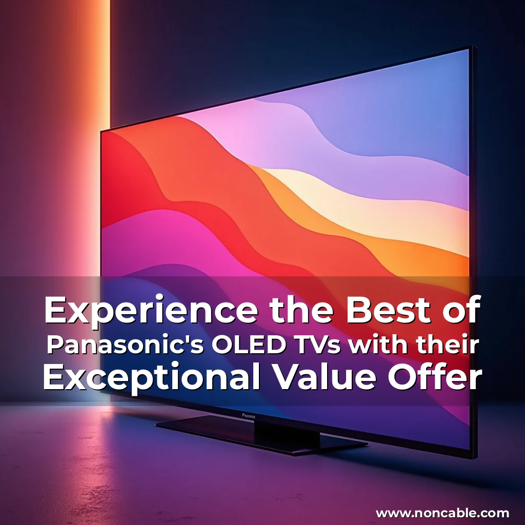 Read more about the article Experience the Best of Panasonic’s OLED TVs with their Exceptional Value Offer