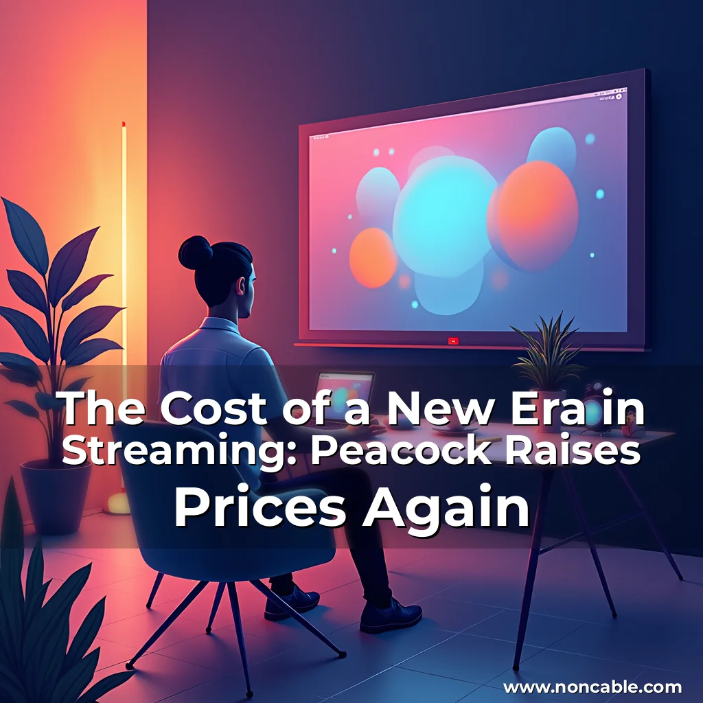 Read more about the article The Cost of a New Era in Streaming: Peacock Raises Prices Again