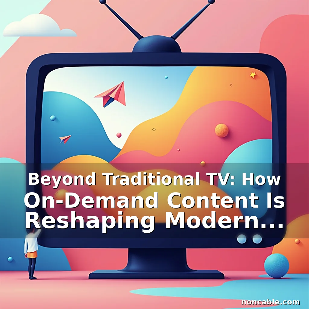 Read more about the article Beyond Traditional TV: How On-Demand Content Is Reshaping Modern Entertainment