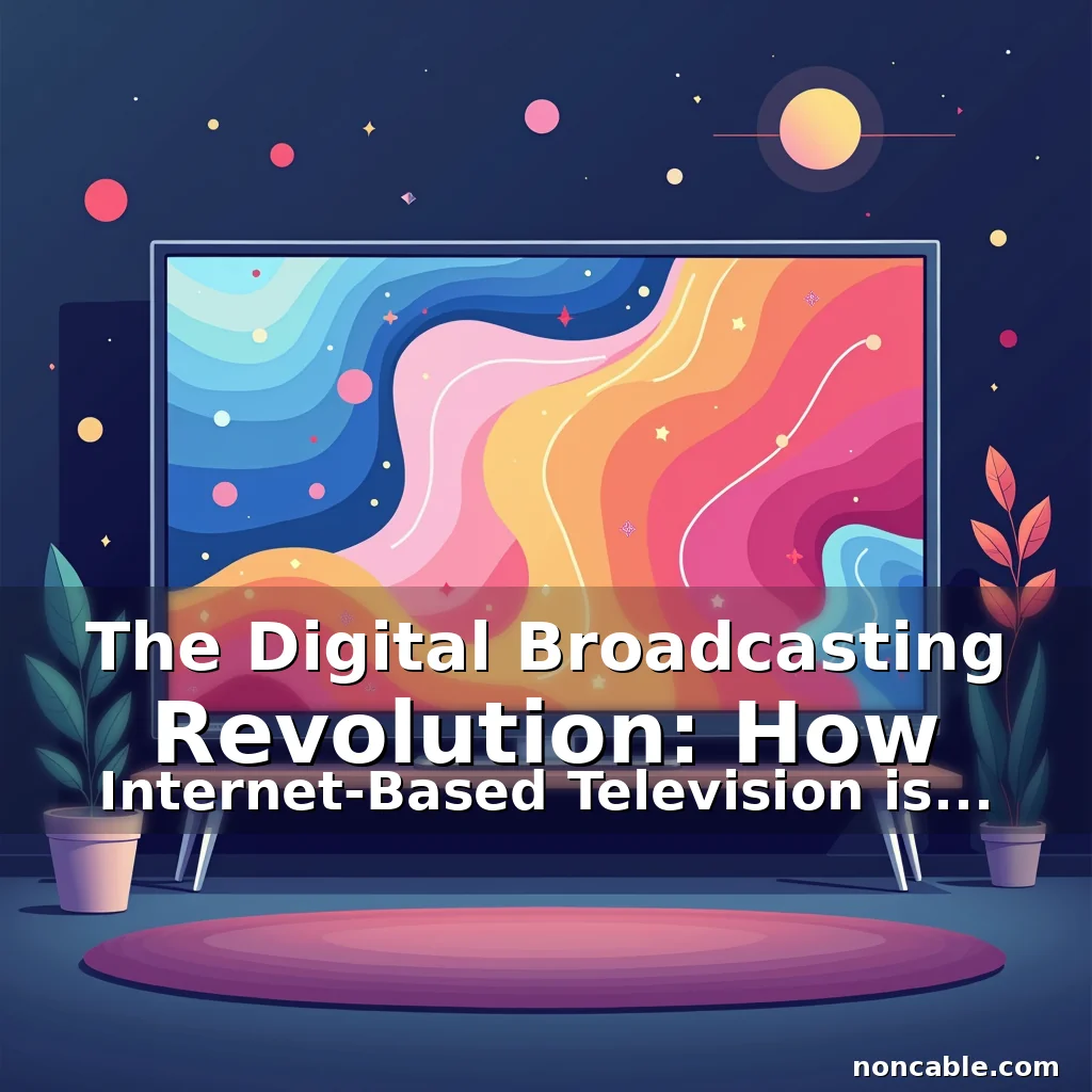 Read more about the article The Digital Broadcasting Revolution: How Internet-Based Television is Reshaping Entertainment