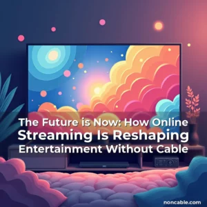 Read more about the article The Future is Now: How Online Streaming Is Reshaping Entertainment Without Cable