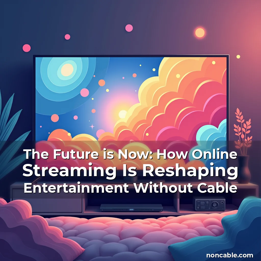 Read more about the article The Future is Now: How Online Streaming Is Reshaping Entertainment Without Cable