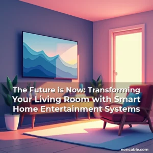 Read more about the article The Future is Now: Transforming Your Living Room with Smart Home Entertainment Systems