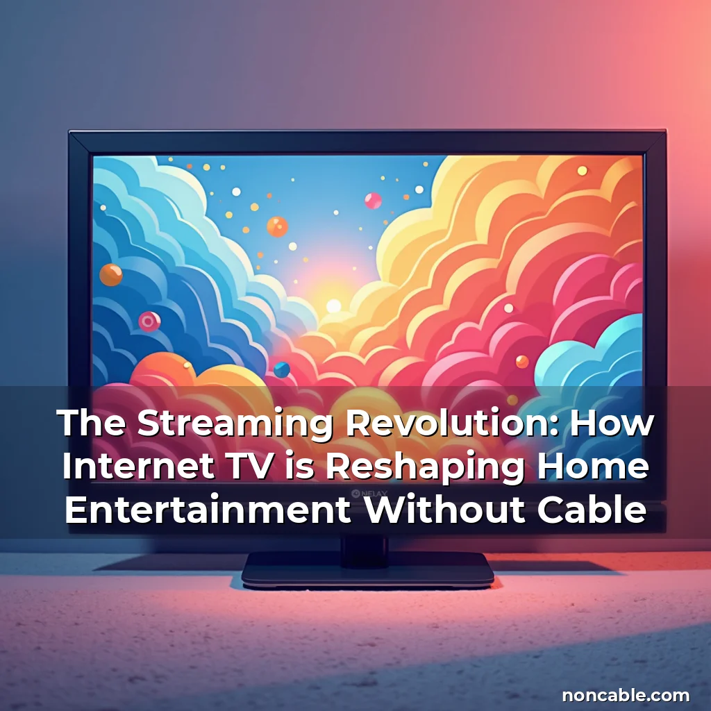 Read more about the article The Streaming Revolution: How Internet TV is Reshaping Home Entertainment Without Cable