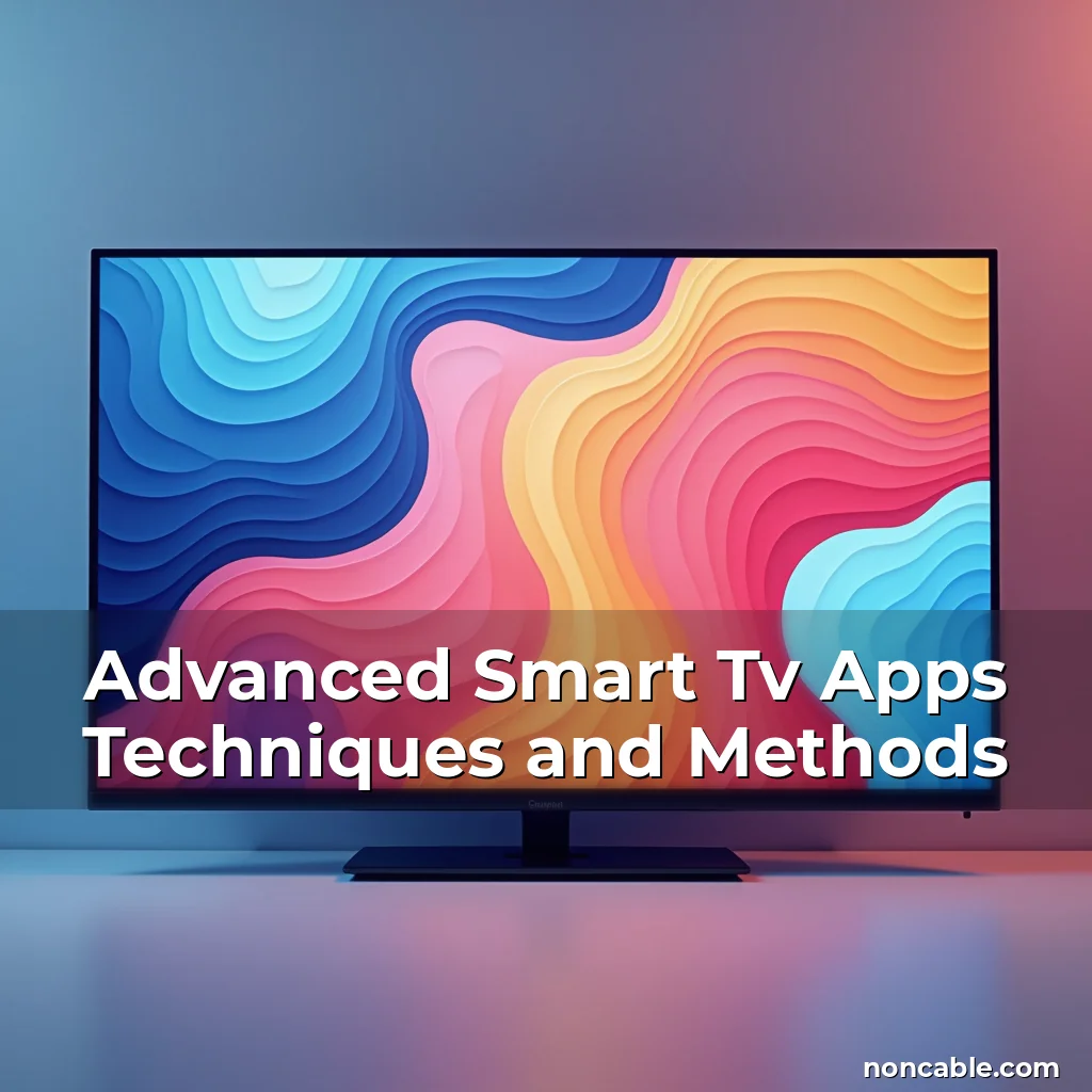 Read more about the article Advanced Smart Tv Apps Techniques and Methods
