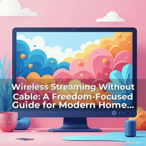 Read more about the article Wireless Streaming Without Cable: A Freedom-Focused Guide for Modern Home Entertainment