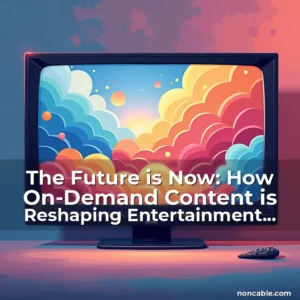Read more about the article The Future is Now: How On-Demand Content is Reshaping Entertainment Without Cable