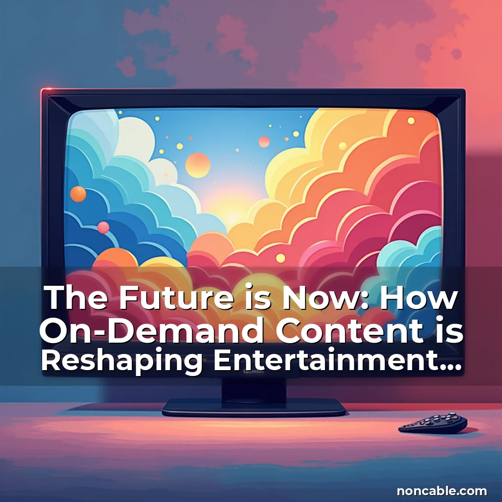 Read more about the article The Future is Now: How On-Demand Content is Reshaping Entertainment Without Cable