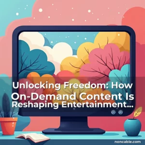 Read more about the article Unlocking Freedom: How On-Demand Content Is Reshaping Entertainment Without Cable